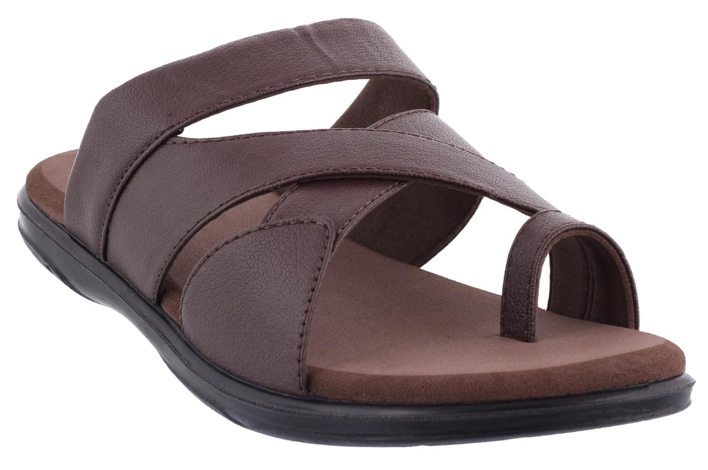 HEALTH FIT Extra Soft Diabetic & Orthopedic Slippers/Doctor Chappal & Foortwear- Men-Br-6, Brown