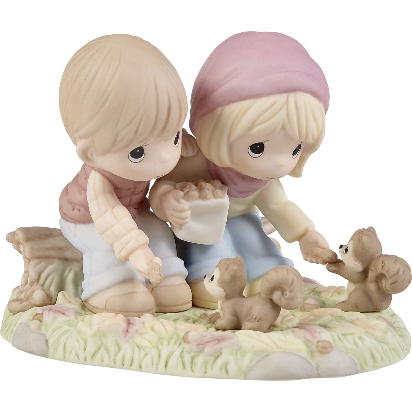Precious Moments 221020 Im Nuts About You Bisque Porcelain Figurine