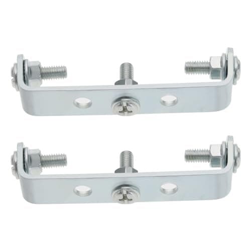 LT Easiyl 2pcs Bicycle Rear Bracket Bike Rear Rack Mount Adapter UShaped Rear Bracket Adapter for Mountain Bikes Folding Bikes Stainless Steel Bracket Mount Adapter