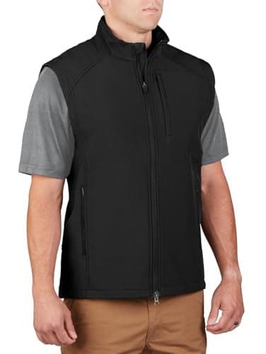 Propper Men's Icon Softshell Vest, Black, X-Large