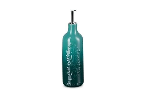Le Creuset Stoneware Olive Branch Collection Oil Cruet, 20 oz., Artichaut
