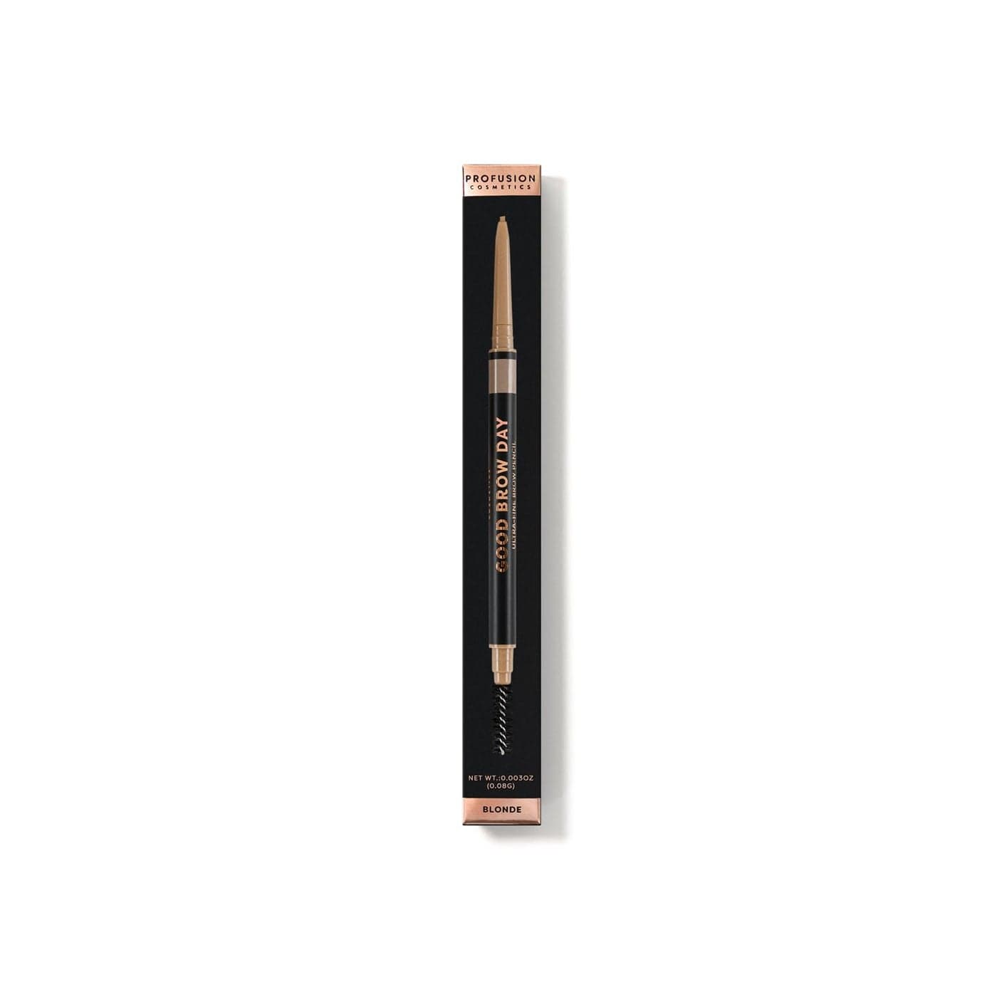 Profusion Cosmetics Good Brow Day for Beginners and Pros Get Flawless Brows with Ultra Fine Brow Pencil and Achieve Eye Catching Appearance Mesmerizing Looks with Premium Beauty Tool Blonde