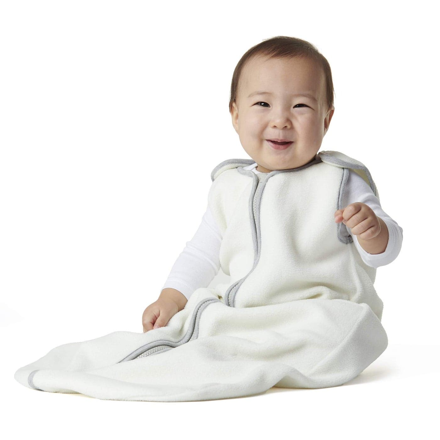 baby deedee Sleep Nest Fleece Baby Sleeping Bag Ivory 618 Month