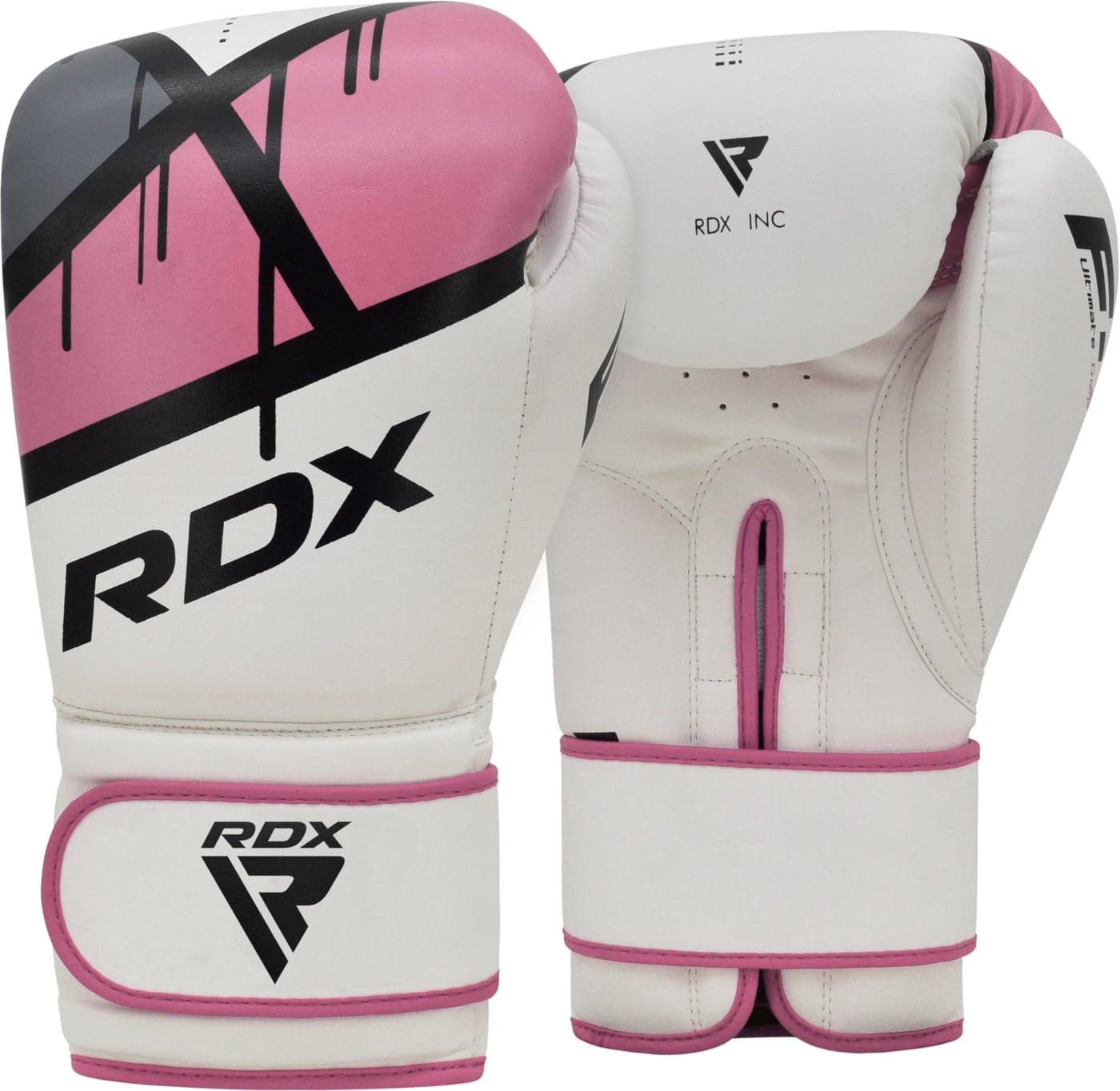 RDX Women Boxing Gloves for Training Muay Thai Maya Hide Leather Ladies Mitts for Fighting, Kickboxing, Sparring EGO Glove for Punch Bag, Focus Pads and Double End Ball Punching