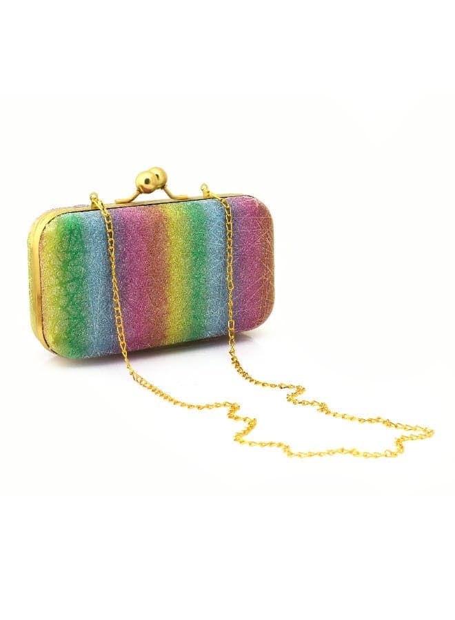 Clutch Purse for Women, Lightweight Evening Clutch for Weddings, Proms, Cocktail Criss Cross