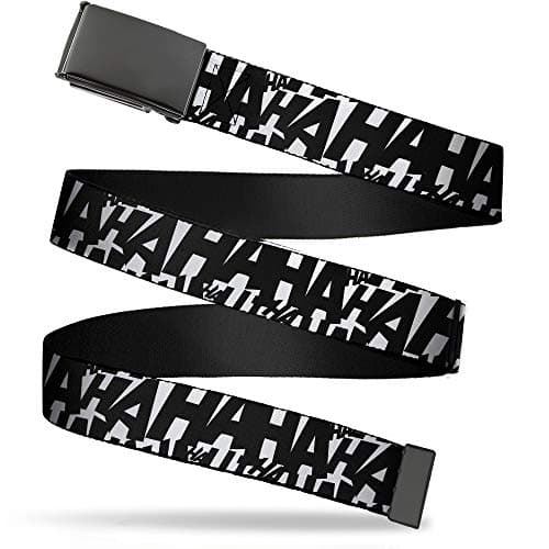 Buckle-Down unisex adult Buckle-down Web Joker 1.25" Belt, Joker, 1.25 Wide - Fits up to Pant Size 42 US