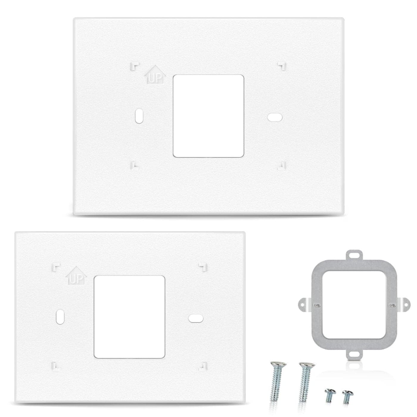 Thermostat Wall Plate Compatible with THP2400A1027W Honeywell Home Thermostat Coverplate Assembly Wall Mount Plate White