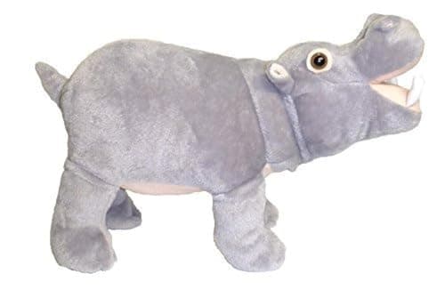 Adore 14 Standing Farting Hippo Plush Stuffed Animal Toy