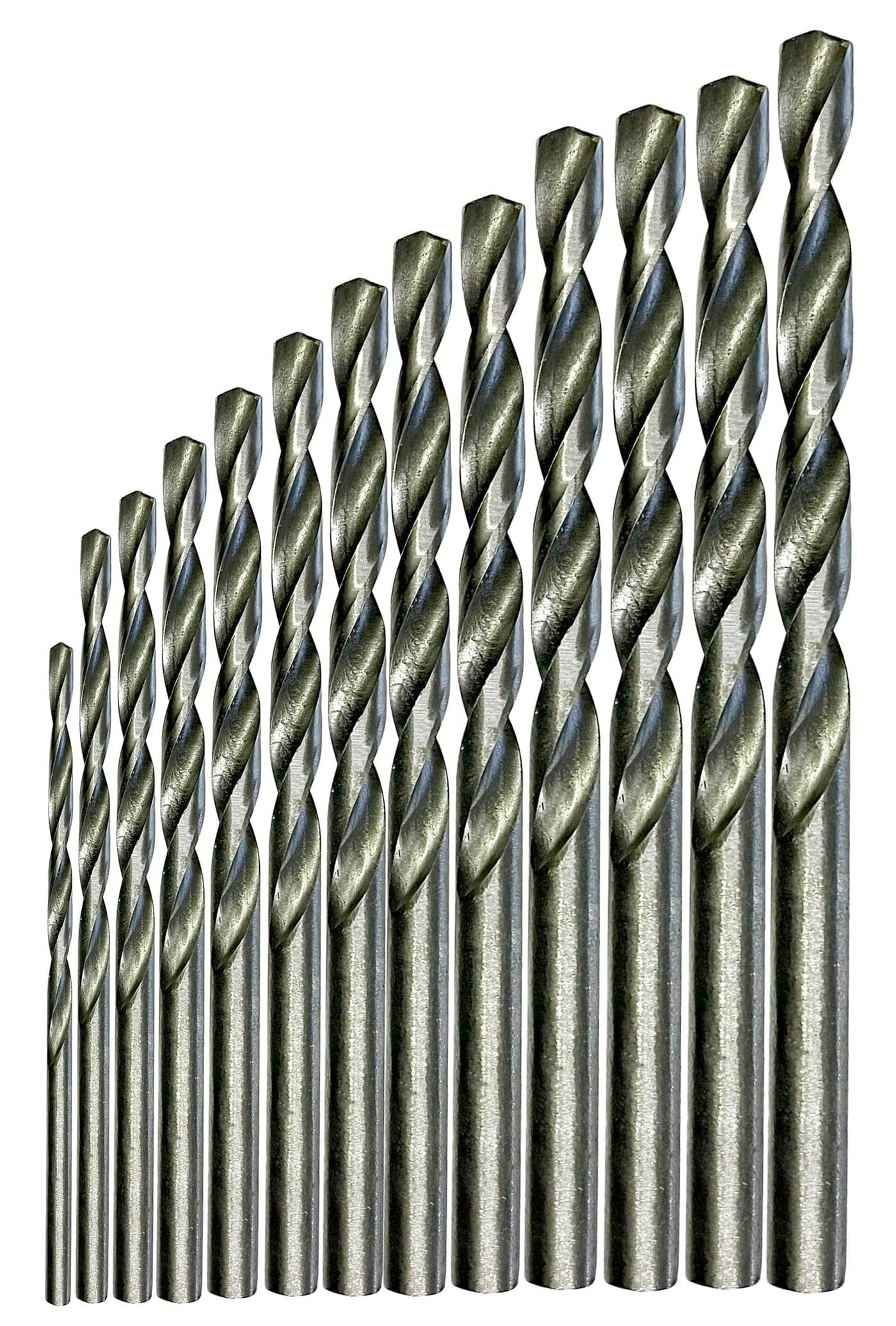 Inditrust DM 13 Piece HSS Drill Bit Set for Metal, Wood & Plastic | High Speed Steel Twist Drill Bits Kit for Electric Drill Machine | Precision Cutting Heavy Duty Drill Bits (Without Box)