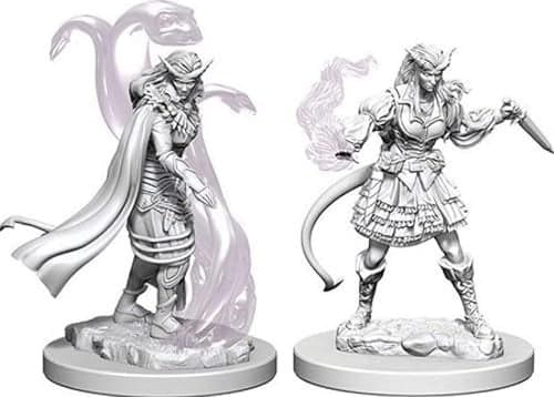 DD Nolzurs Marvelous Miniatures Female Tiefling Warlock