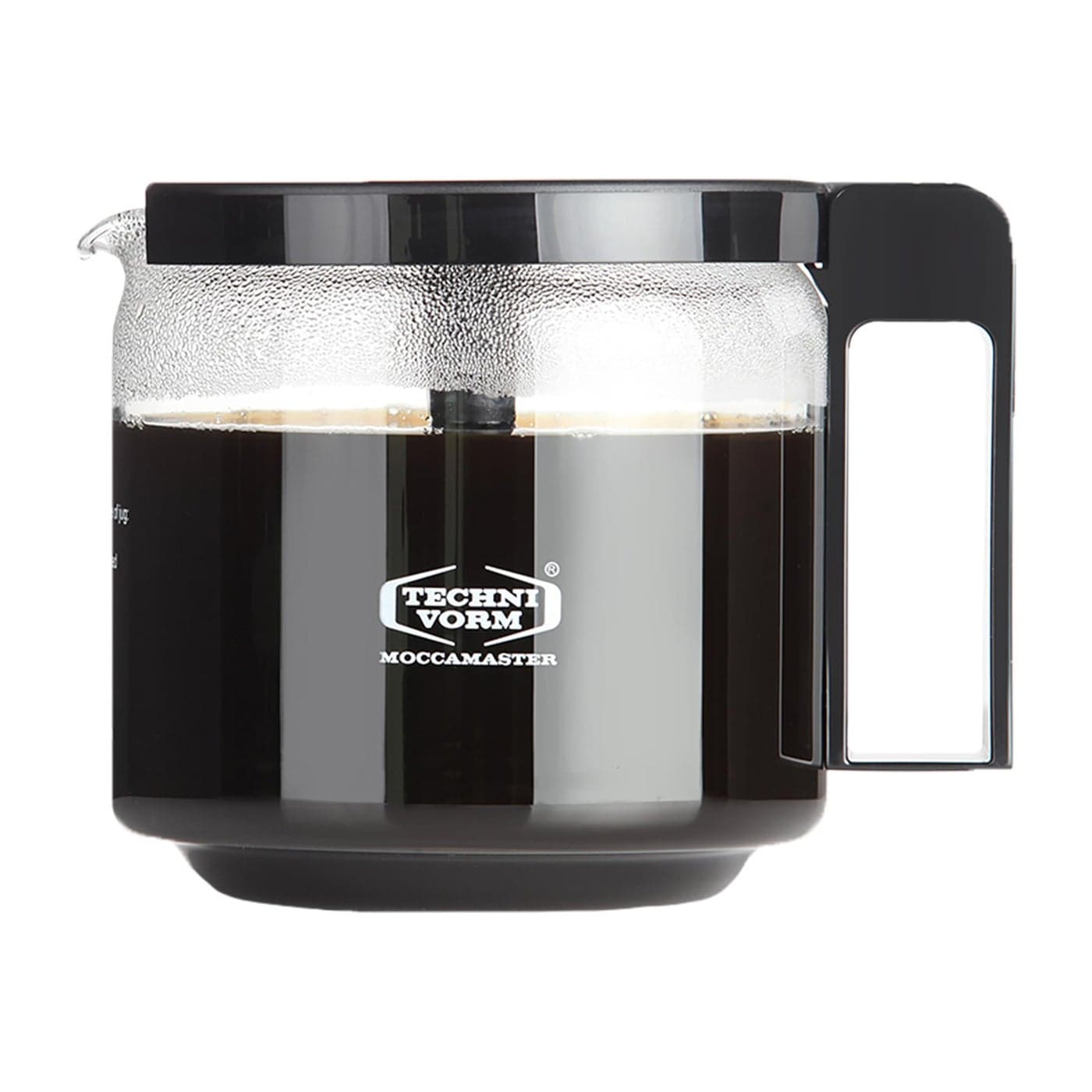 Technivorm 89830 125L Glass Carafe for KBG Brewers ClearBlack