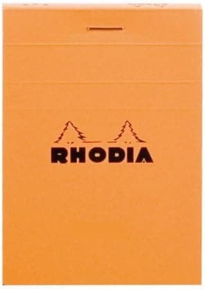 Pack of 5 Rhodia Top Staplebound Pocket Notepad 3 X 4 LinedRuled