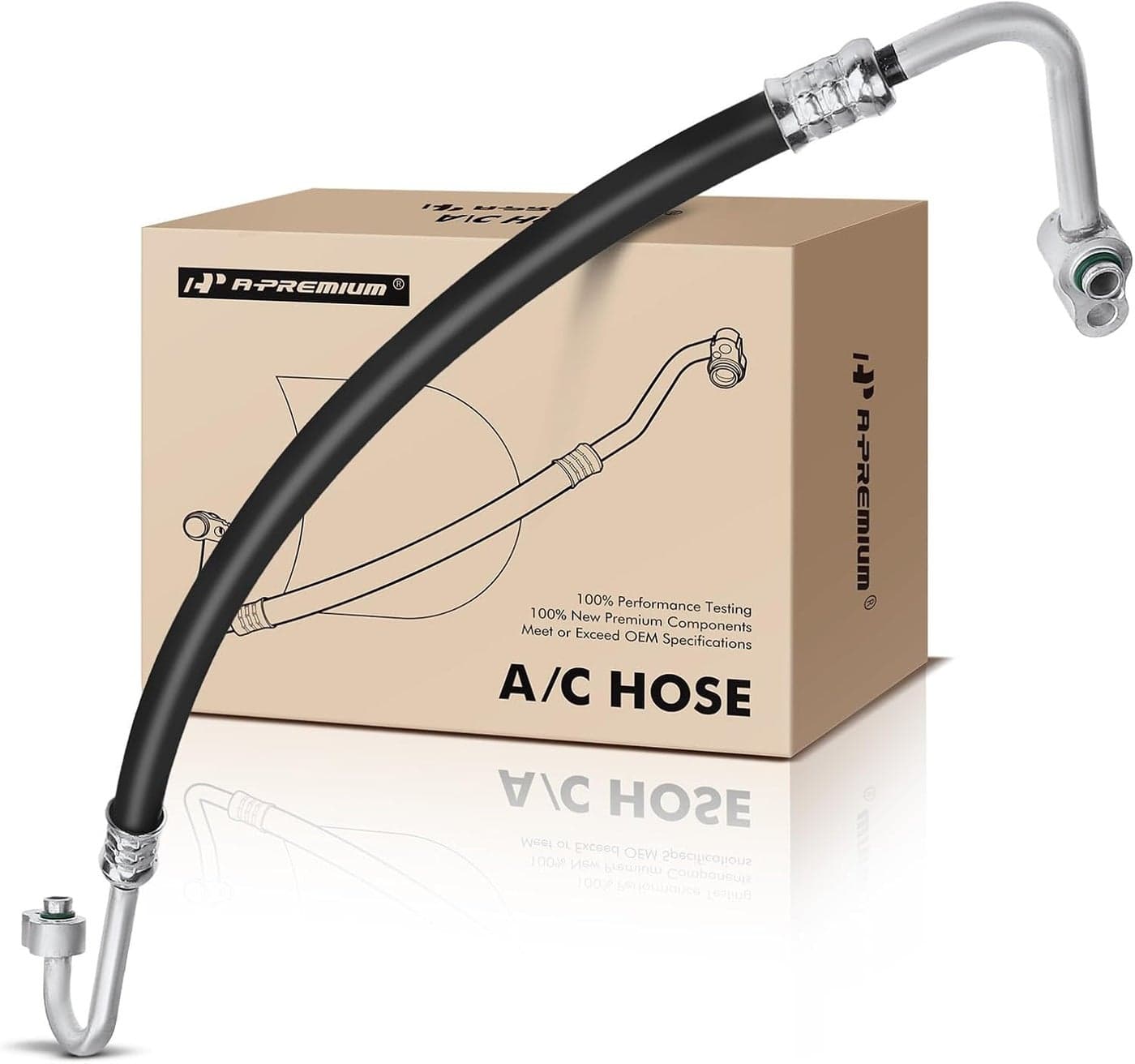 A-Premium A/C Discharge Line Hose Assembly for Mitsubishi Outlander 2004-2006 L4 2.4L