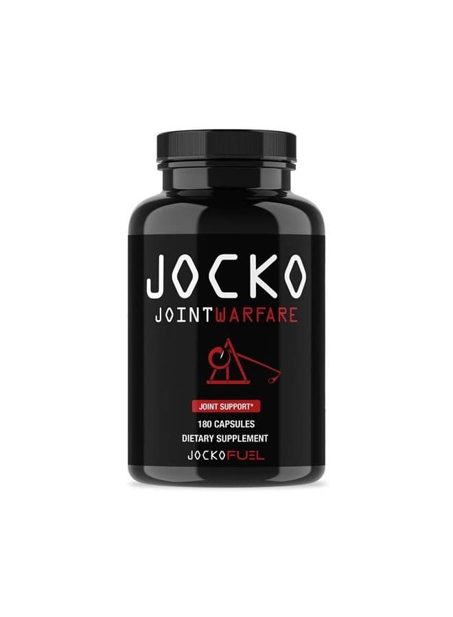 Joint Support Supplement - Glucosamine MSM for Joint Pain, Mobility, & Flexibility w/Turmeric & Boswellia (180 Capsules)