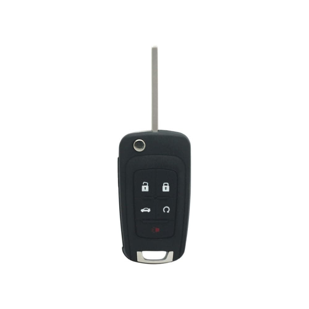 SEGADEN Remote Flip Key Shell Compatible with Chevrolet Buick GMC 5 Button Keyless Entry Remote Key Case Fob PG660D