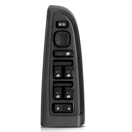 15883323 Front Driver Side Master Power Window SwitchBezel for 20032007 Chevy GMC Cadillac Models Avalanche Silverado Suburban TahoeEscalade Sierra Yukon DWS220
