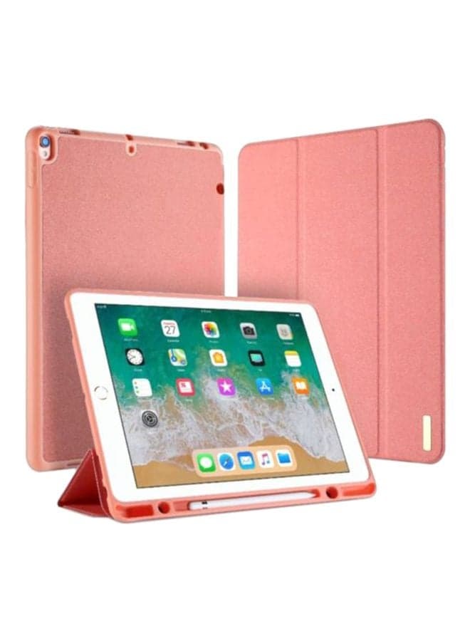Flip Cover With Pen Slot For Apple iPad Pro 10.5-Inch Pink