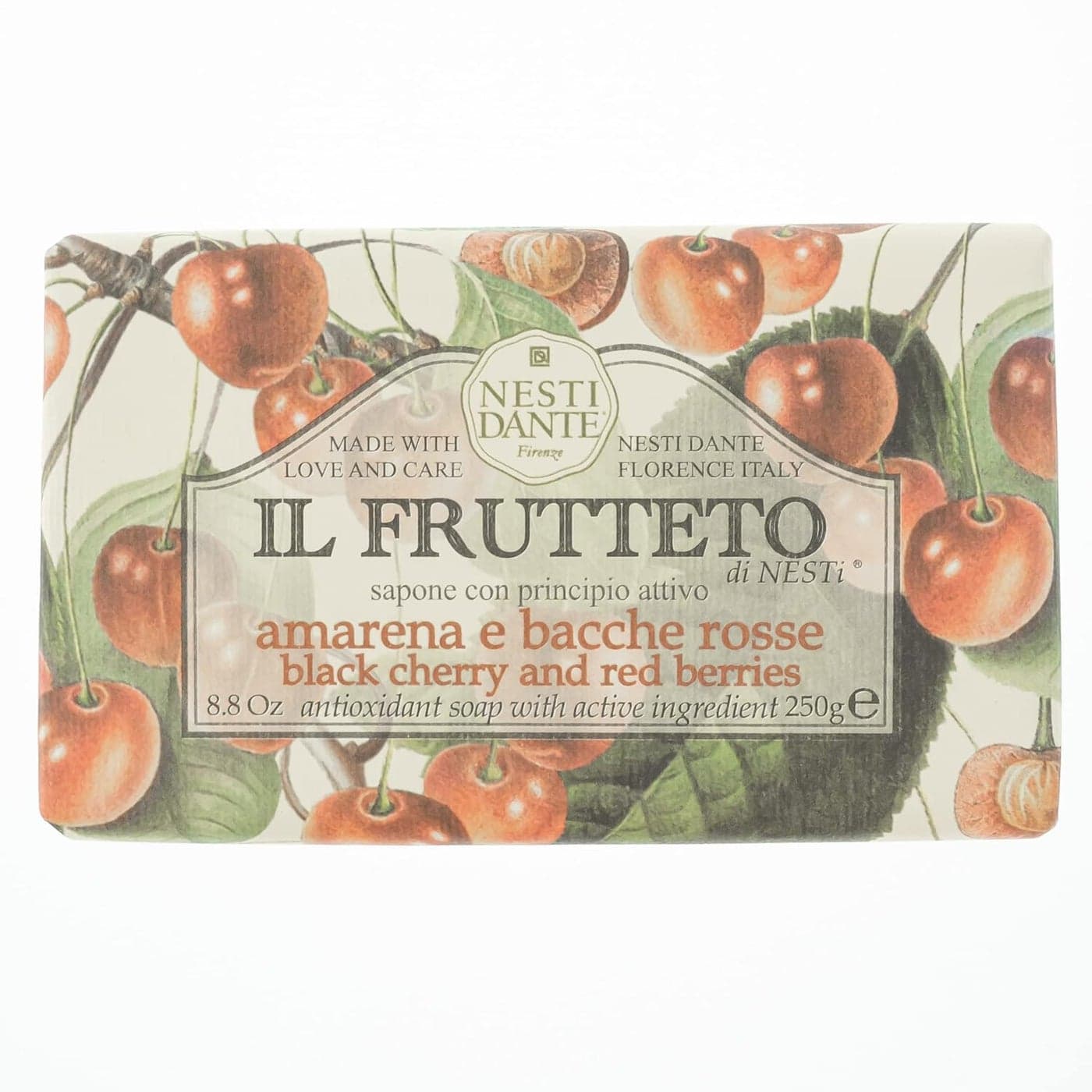 NESTI DANTE Il Frutteto Black Cherry and Red Berries Soap 250 g