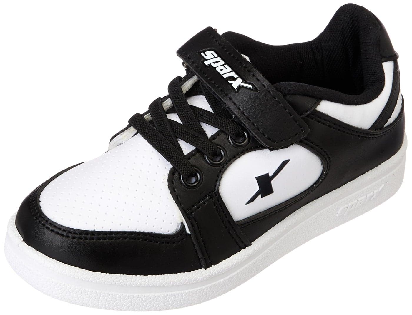 Sparx Kids's Shoes, White Black,13UK,SD0747CWHBK0013