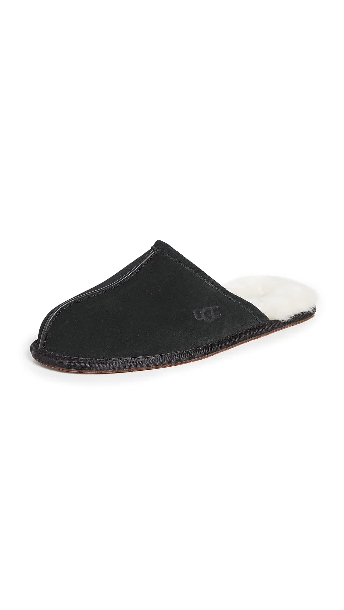 UGG Men's Scuff Slipper, Black, 13