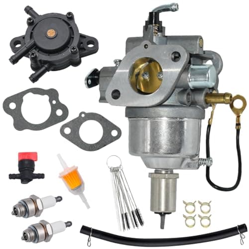 JDLLONG Carburetor 15003-7034 AM130924 Carb for Kawasaki FH531V for TORO 74405 74405FR 74801 for John Deere LT180 Lawn Tractor Carb 15003-7037 Kit with Fuel Pump