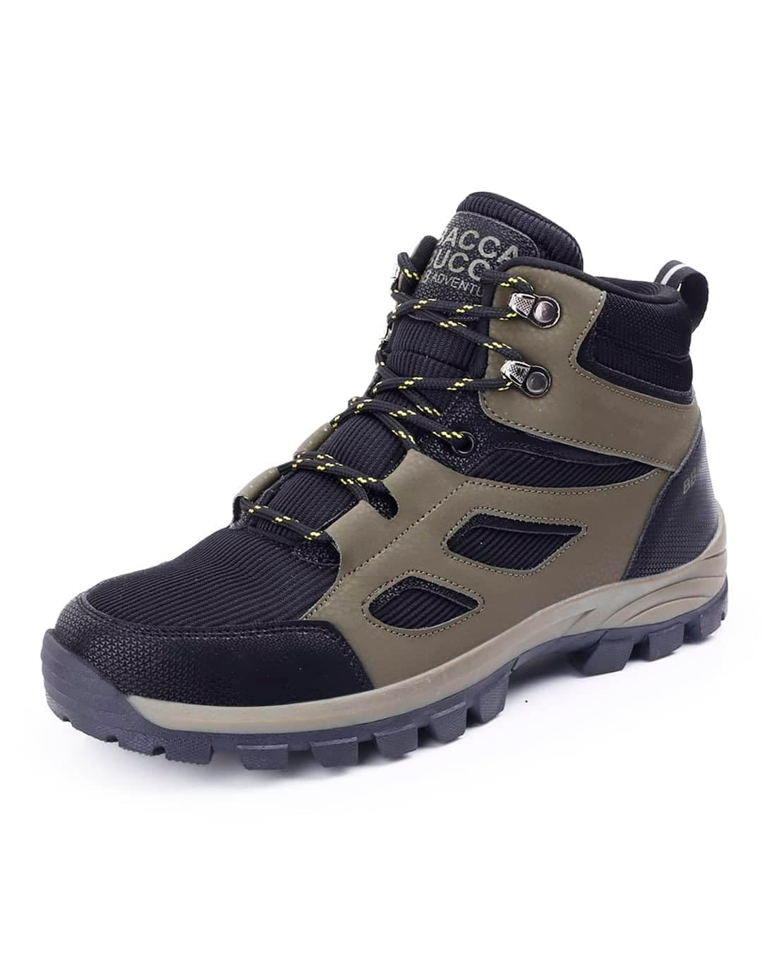 Bacca Bucci Enduro High-Top Outdoor Hiking Boots Olive UK 10
