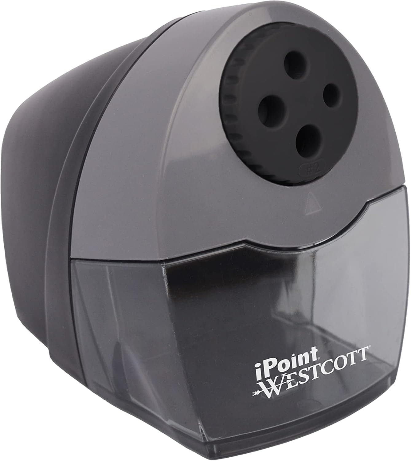 Westcott Compact Electric Multi Hole Horizontal Pencil Sharpener