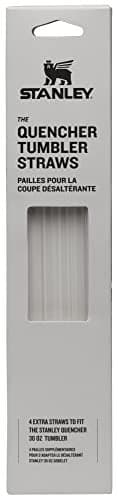 Stanley Quencher Tumbler Straws for 30 oz | Reusable Replacement Straws for Tumbler with Handle | Stainless Steel Drinking Cup Accessory | BPA-Free | No color