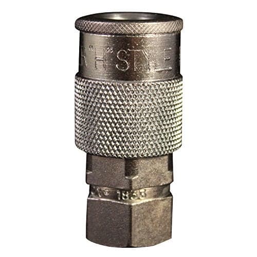 Milton 1833 1/4" FNPT H Style Coupler - Box of 5