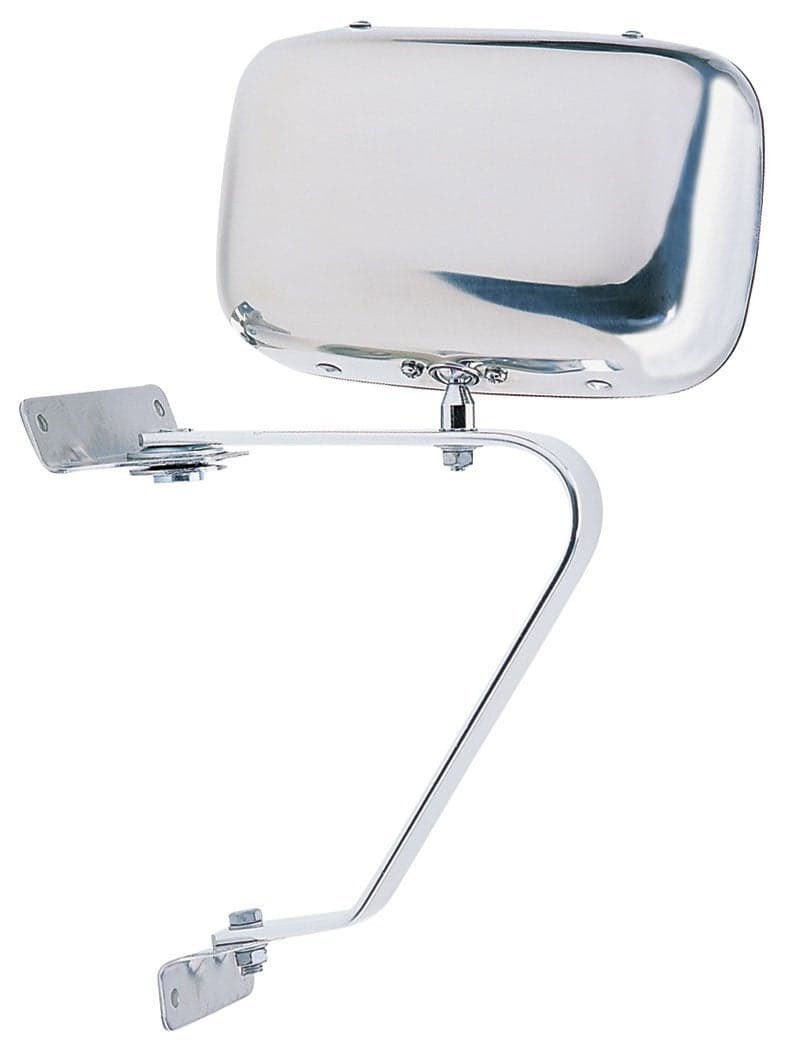 Mirror for Ford Bronco F150 F250 1997 F250 HD F350 chrome foldaway Fits LH or RH Manual