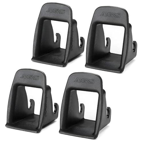 Sbulhia 4 PCS ISOFIX Interface Belt Latch Guide Car Child Seat Belt Bracket Connector Locater Guides Universal ISOFIX Interface Buckle Fixed Guide Groove for Baby Safety Chair