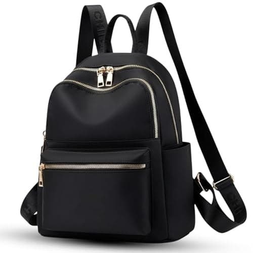 CLASSIC SMUGGLER Backpack Bags for Women/Girls Stylish Shoulder Handbag Office Travel College Daily-Use Convertible 13 Inch Laptop Backpacks Corporate (Black)