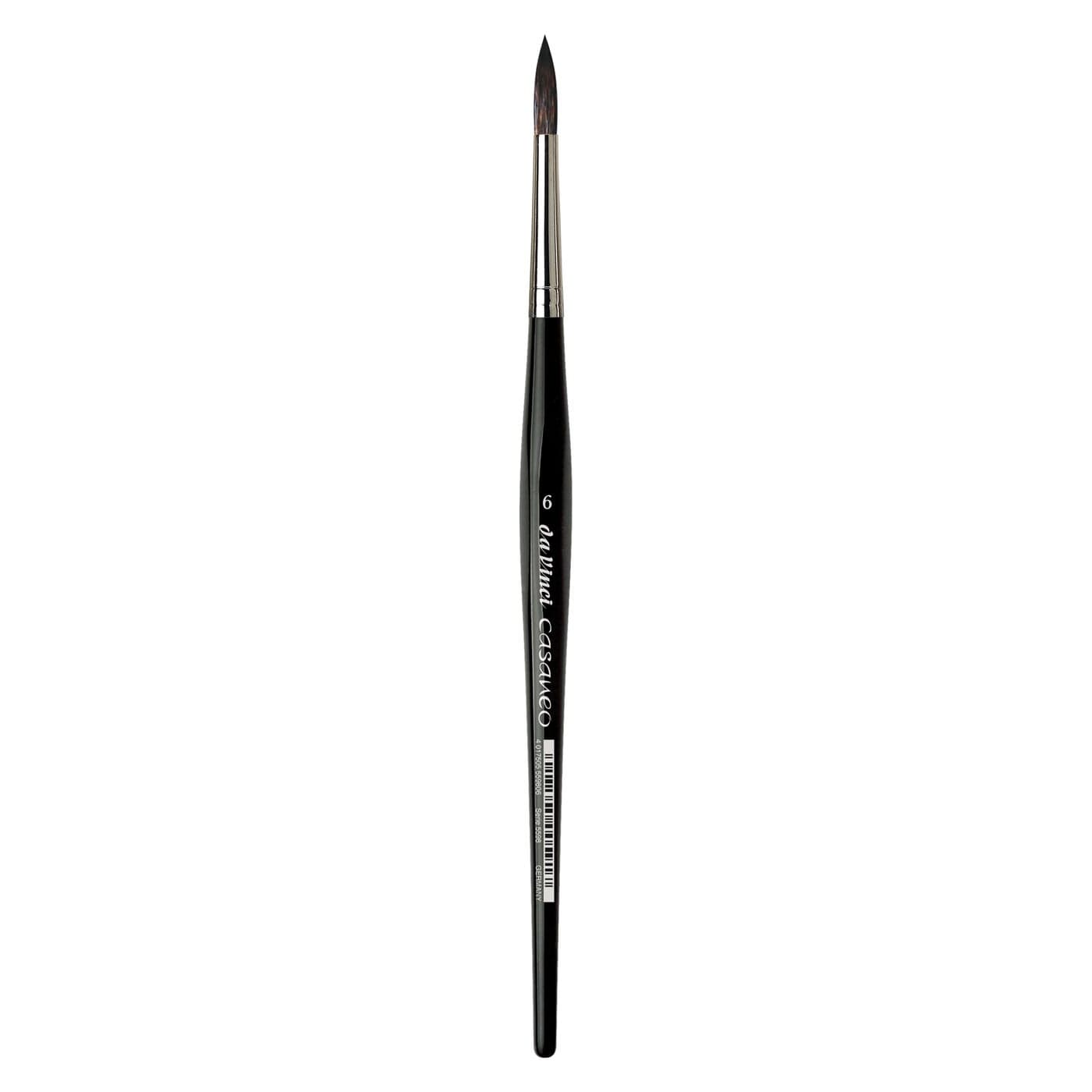 Da Vinci 5598 Series Water Colour Brush Synthetic Fiber Black 196 x 04 x 30 cm