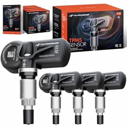 APremium 4PCS PreProgrammed TPMS Sensor Tire Pressure Monitoring Sensor Compatible with Honda Acura Models Civic CRZ Element Fit Odyssey CSX 315MHz Replace 42753SNAA83 42753TR0A81