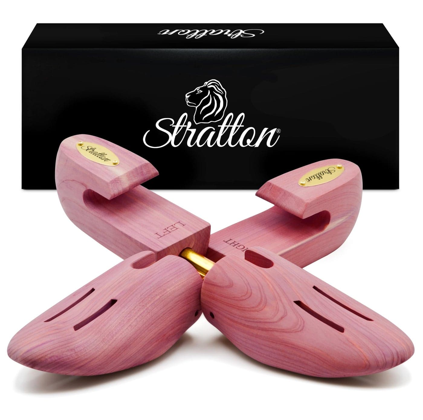 Stratton Cedar Shoe Tree, Shoe Trees for Men, Shoe Trees for Women, Shoe Trees for Sneakers, Shoe Widener, Shoe Shaper (1-pack, Medium (Fits Shoe Sizes 9-10))