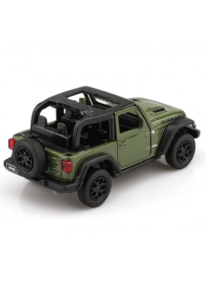 TOKAXI 1/36 Scale Jeep Wrangler Rubicon Diecast Car Models,Pull Back Vehicles Toy Cars,Cars Gifts for Boys Girls