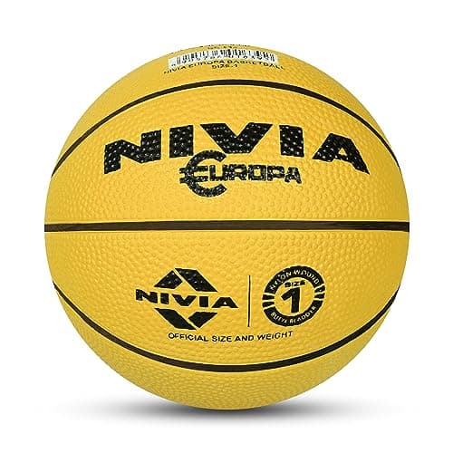 Nivia Europa Basketball NO.1 Yellow