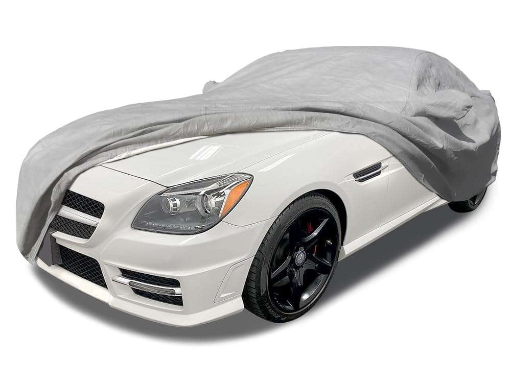 CarsCover Custom Fits for Mercedes Benz SLK/SLC Class 200 230 250 280 300 320 350 AMG 32 43 55 Car Cover Heavy Duty Weatherproof Ultrashield Covers MB SLK250 SLK350 SLK55 SLC300 SLC43