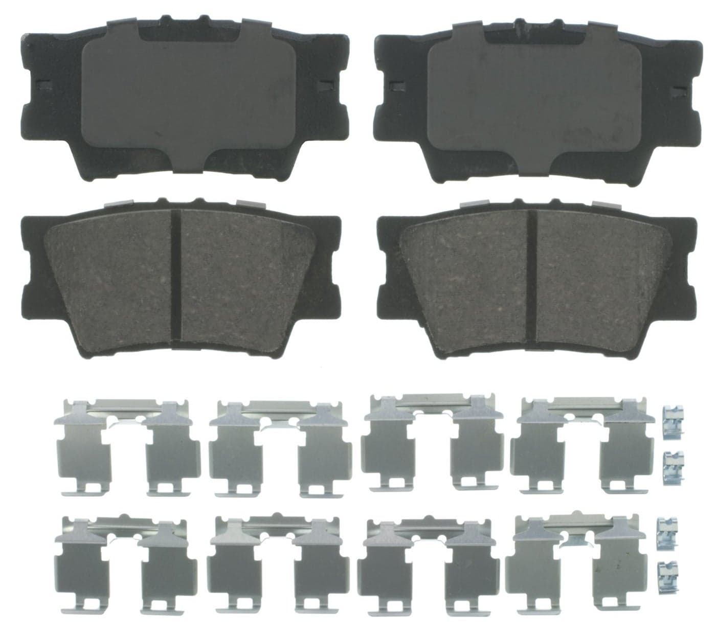 Wagner QuickStop ZD1212 Rear Disc Brake Pad Set for 2018 Toyota RAV4