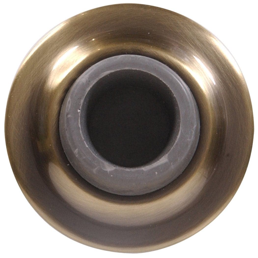 Hardware Essentials 851331 Wall Mount Door Stop Antique Brass 238