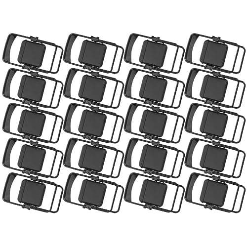 NUOBESTY Miniature Foldable Chair Phone Holder 20Pcs Dollhouse Furniture Accessories for Mini Scene Decoration and Desktop Stand