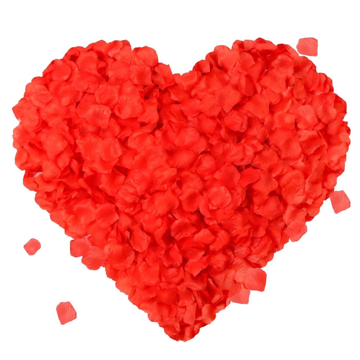 1000 Pieces NoTaste PA Rose Petals Wedding Artificial Roses Fake Roses Petals Type A
