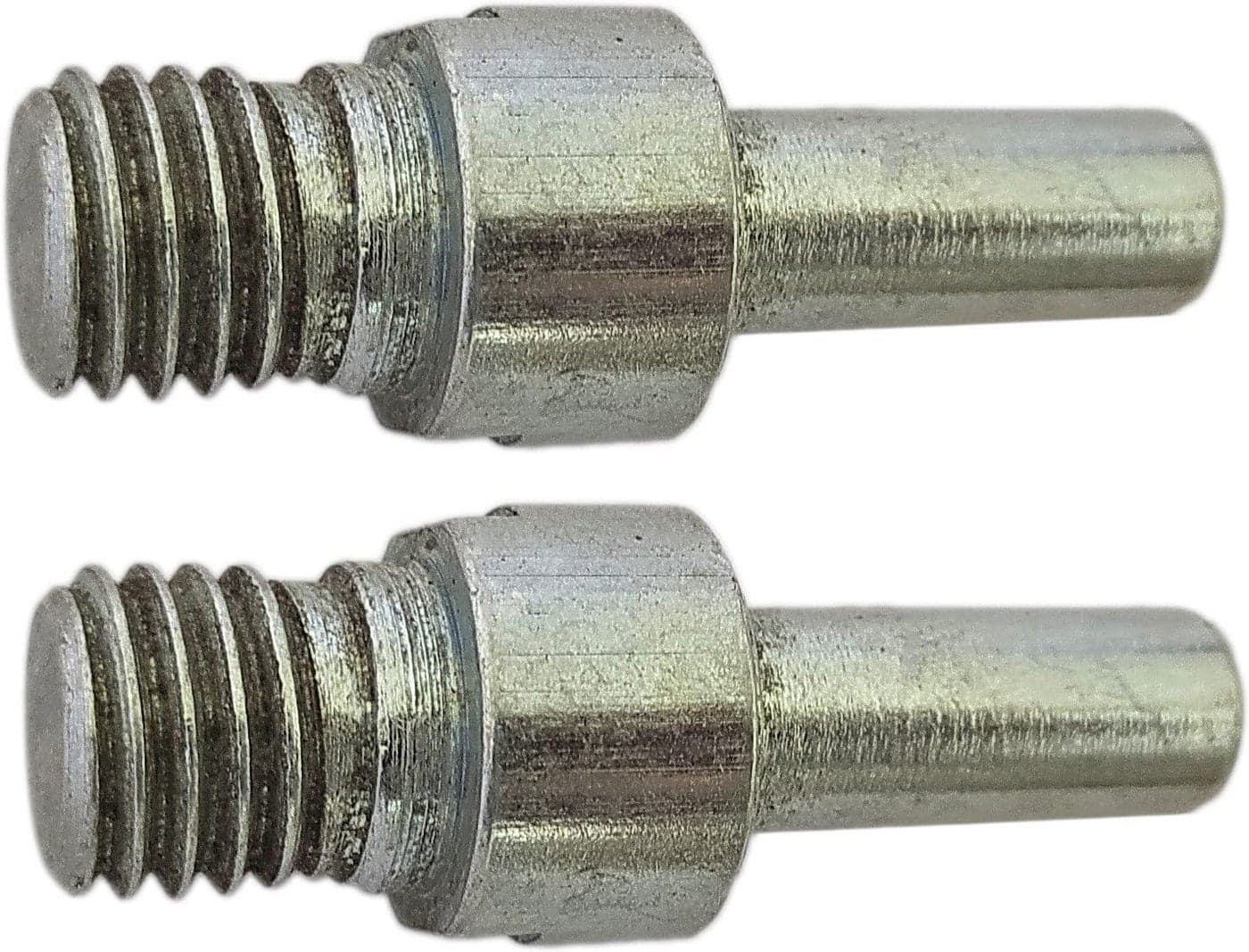 Inditrust 2 Pc M14 Spindle Drill Adapter Backing, Polishing, Sponge Pad Drill Machine Attachment, Silver