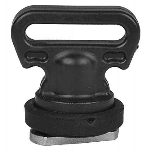 YakAttack Vertical Tie Down Kit, 2 Pack | SUP Leash Plug Adapter Mounts with J-Hooks & Tie Downs | Secure Cooler or Gear with 1–1.5” Straps (Not Included) | Made in USA