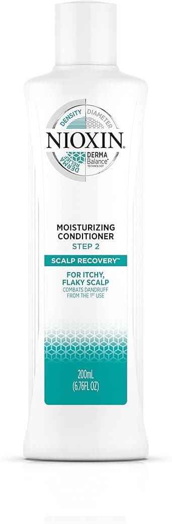 Nioxin Scalp Recovery AntiDandruff Moisturising Conditioner for Itchy Flaky Dry Scalp Professional Dandruff Treatment 3Part System that Combats and Controls Dandruff 200ml