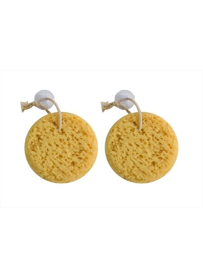 Foam Body Sponge for Exfoliating Large Scrubber for a Relaxing Shower or Bath, Pack of 2