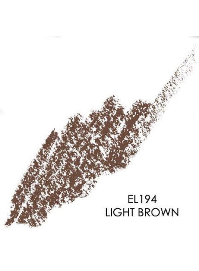 Wooden Eyeliner Pencil, Thin Pencil Shape, Easy Application, Firm yet Smooth Formula, Perfectly Outlined Eyes, Contour and Line, Long Lasting, Rich Pigment, Light Brown