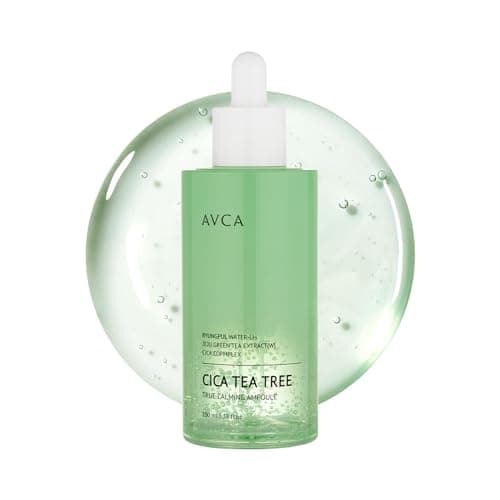 AVCA Cica Tea Tree Calming Serum 100ml338 fl oz Soothing for Redness Sensitive BlemishProne Skin Oil ControlKorean Skincare