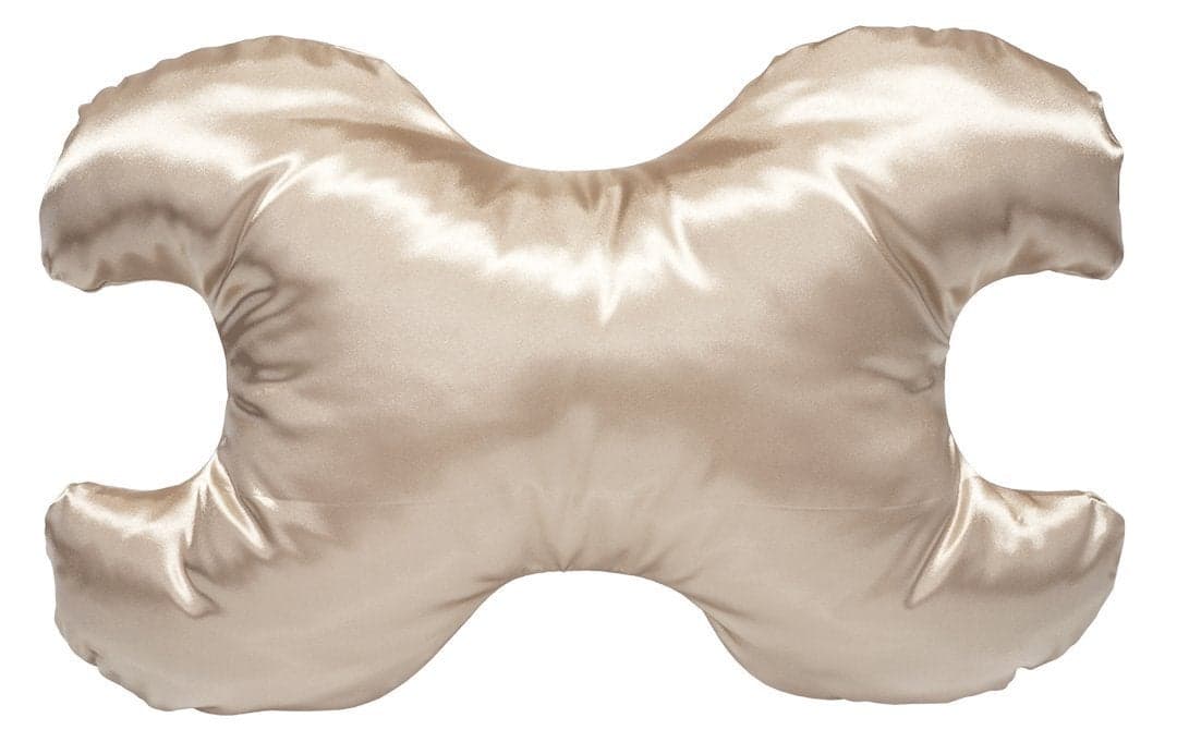 Save My Face!" Pillow The Original Anti-Wrinkle PILLOWETTE Le Grand Pillow (Satin, Champagne)