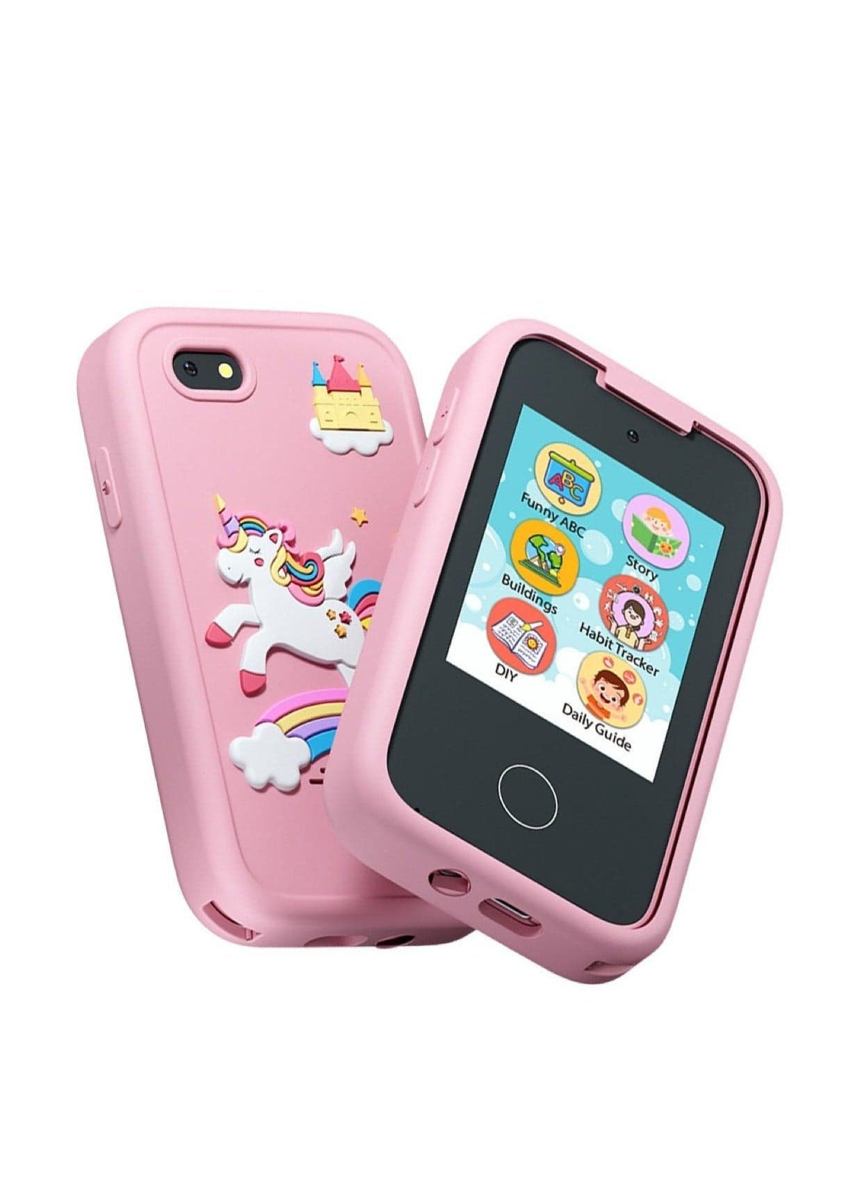 Kids Smart Phone Gifts Toys for Girls Boys aged 3-8, with 8G SD Card
